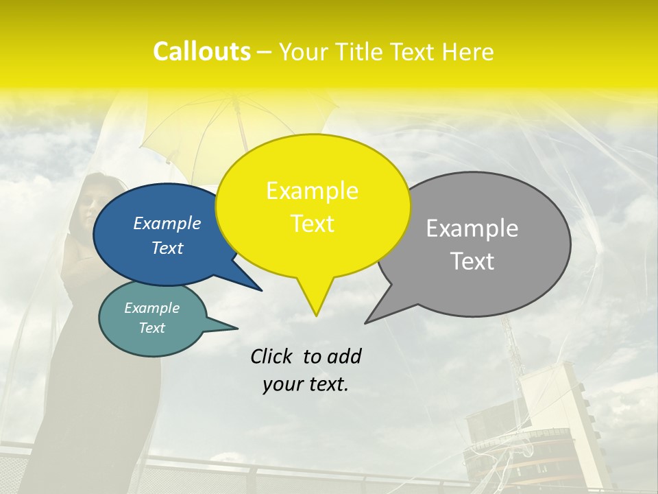 Human Li Ten Communication PowerPoint Template