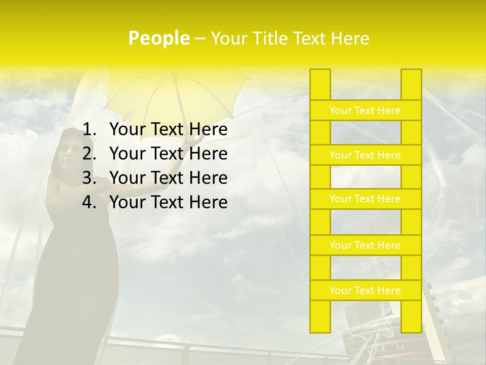 Human Li Ten Communication PowerPoint Template