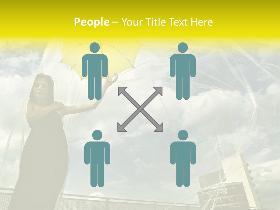 Human Li Ten Communication PowerPoint Template