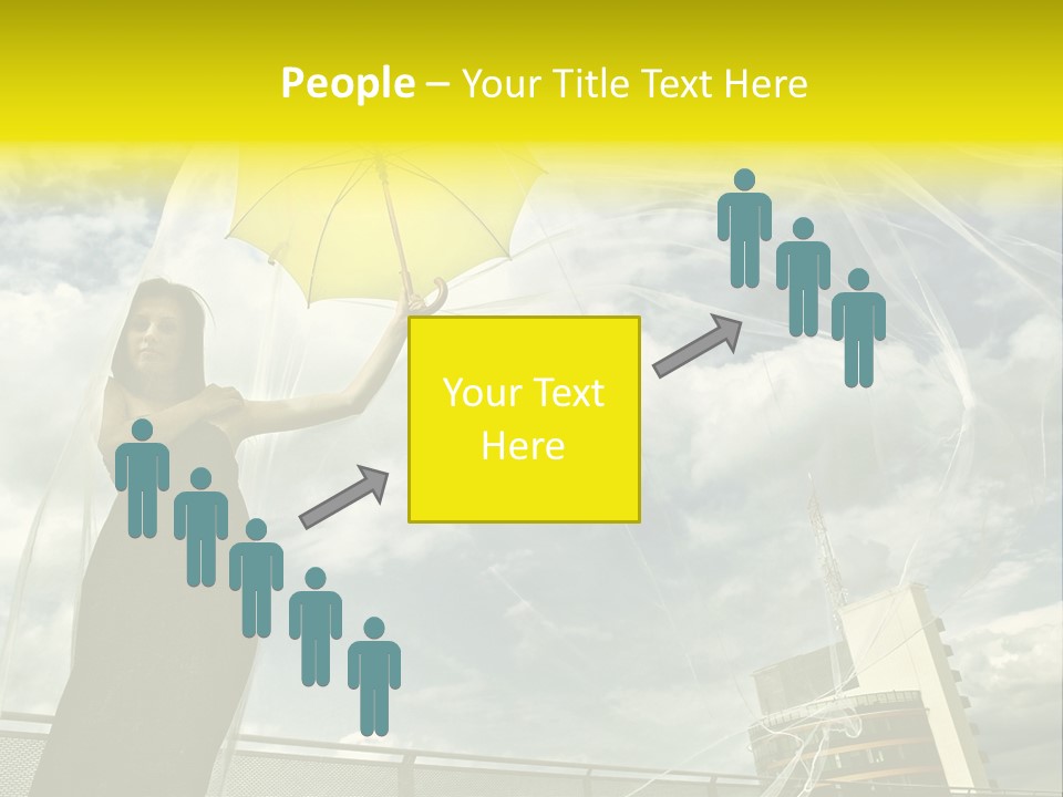 Human Li Ten Communication PowerPoint Template