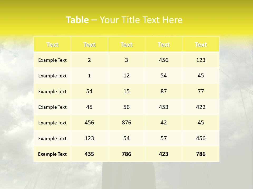 Umbrella Dress Standing PowerPoint Template