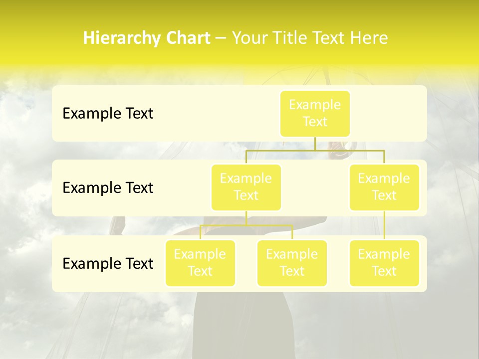 Umbrella Dress Standing PowerPoint Template