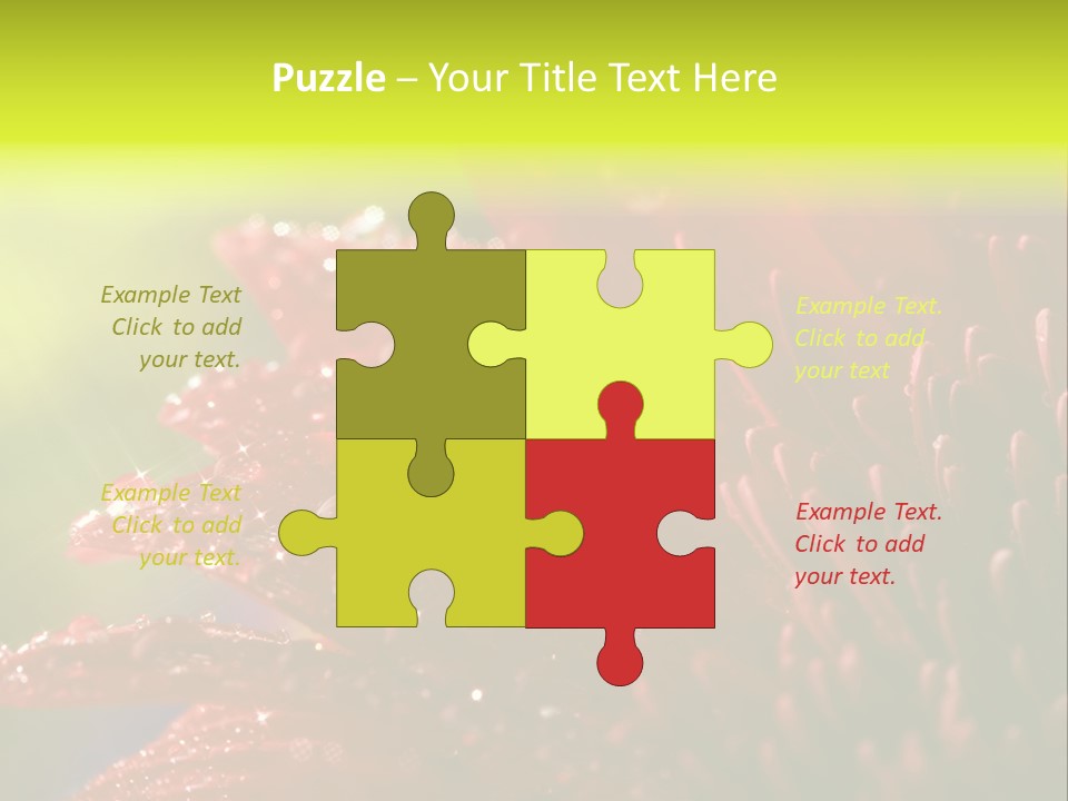 Gift Close Pretty PowerPoint Template