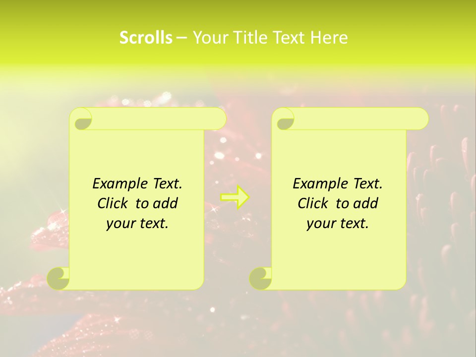 Gift Close Pretty PowerPoint Template