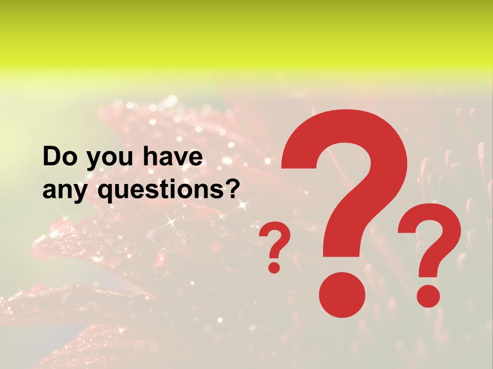 Gift Close Pretty PowerPoint Template