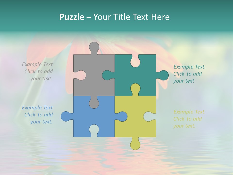 Bright Beauty Happy PowerPoint Template