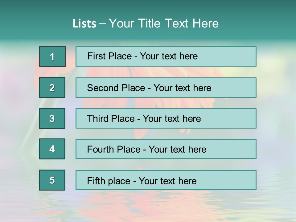 Bright Beauty Happy PowerPoint Template