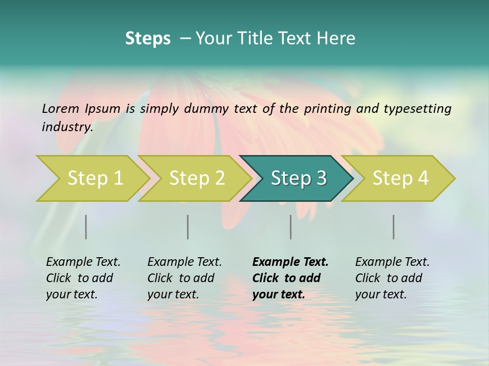 Bright Beauty Happy PowerPoint Template