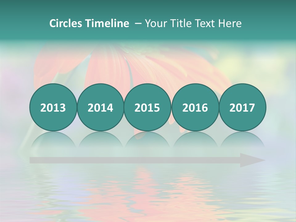 Bright Beauty Happy PowerPoint Template