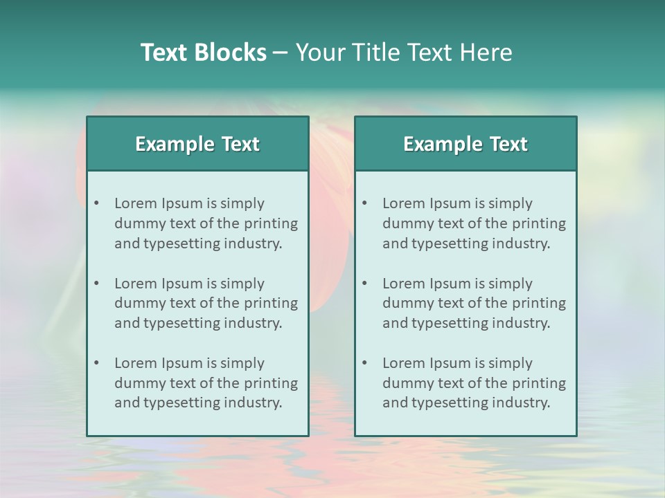 Bright Beauty Happy PowerPoint Template