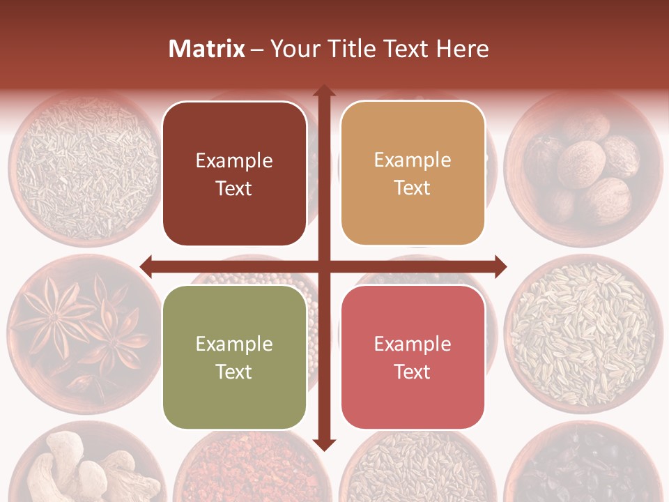 Star White Ingredient PowerPoint Template