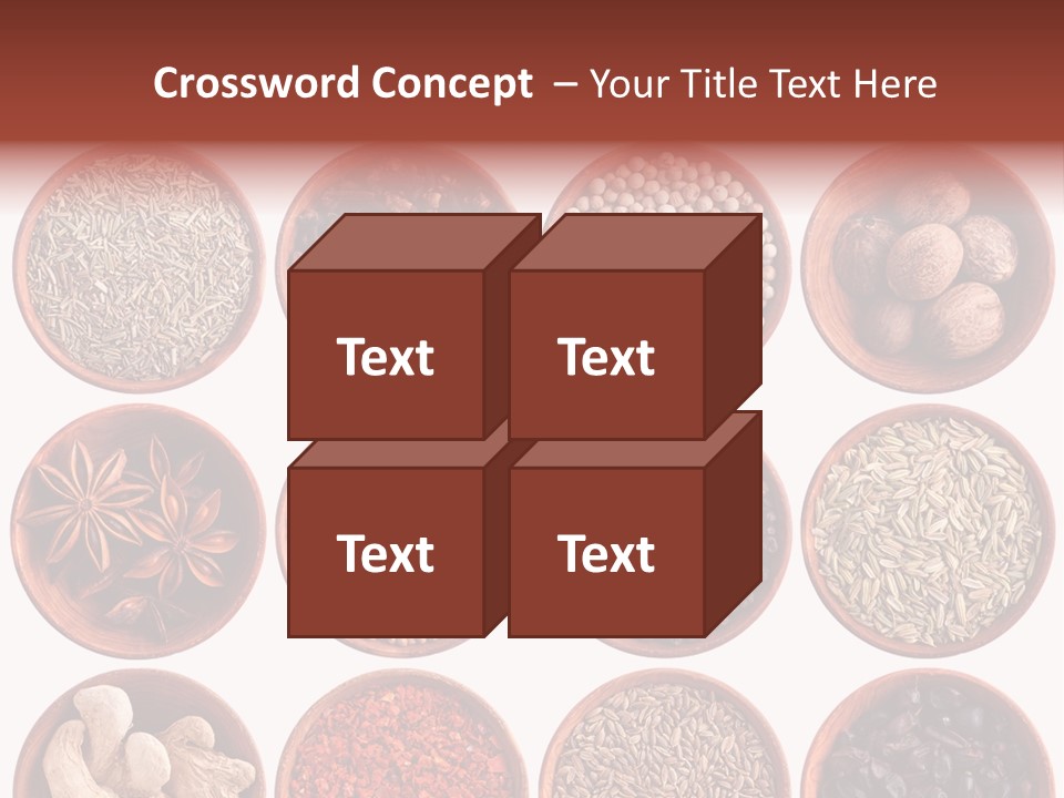 Star White Ingredient PowerPoint Template