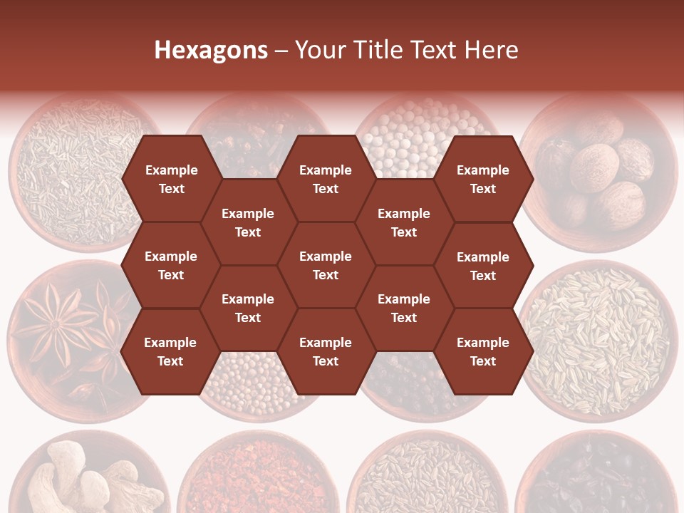 Star White Ingredient PowerPoint Template