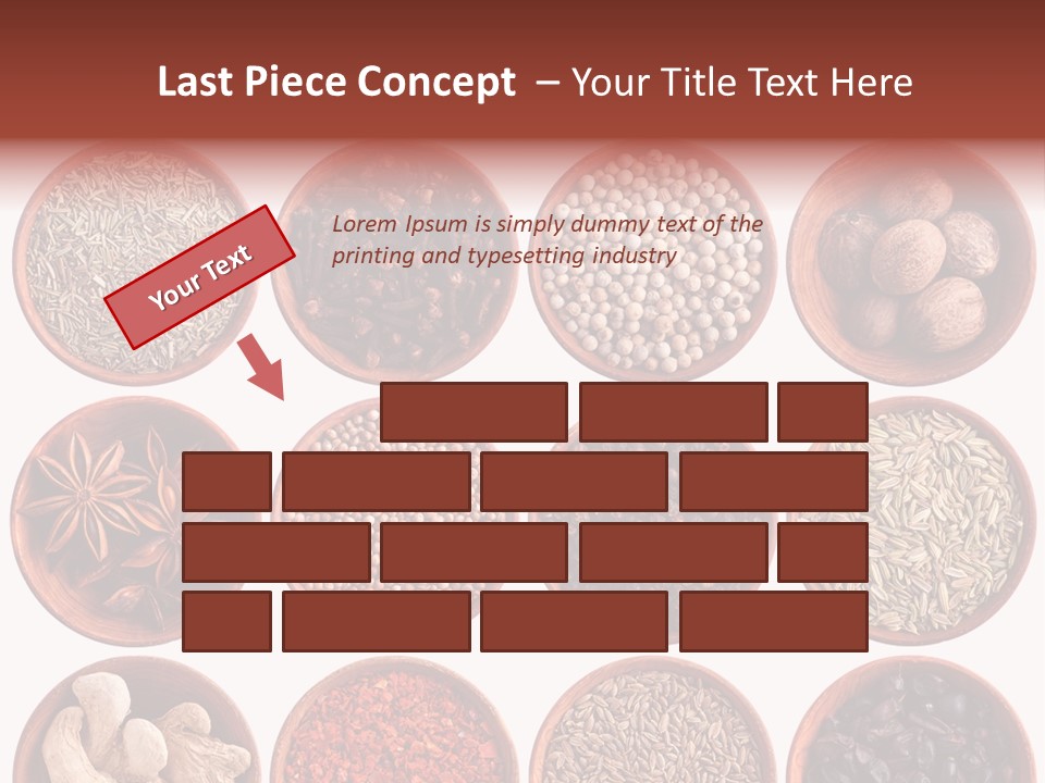 Star White Ingredient PowerPoint Template