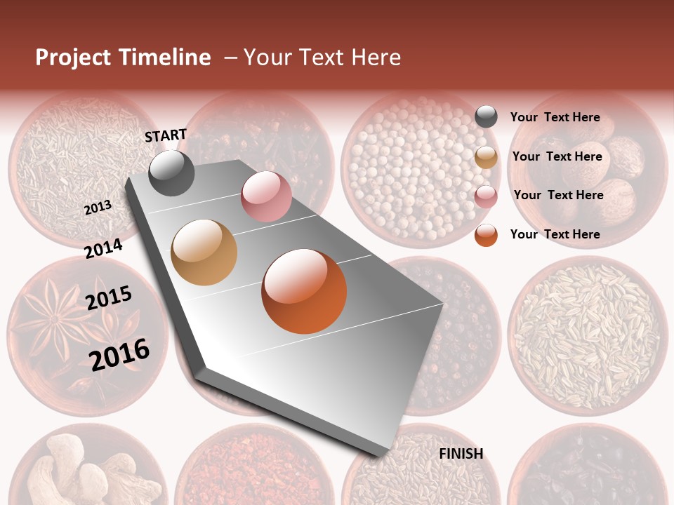 Star White Ingredient PowerPoint Template