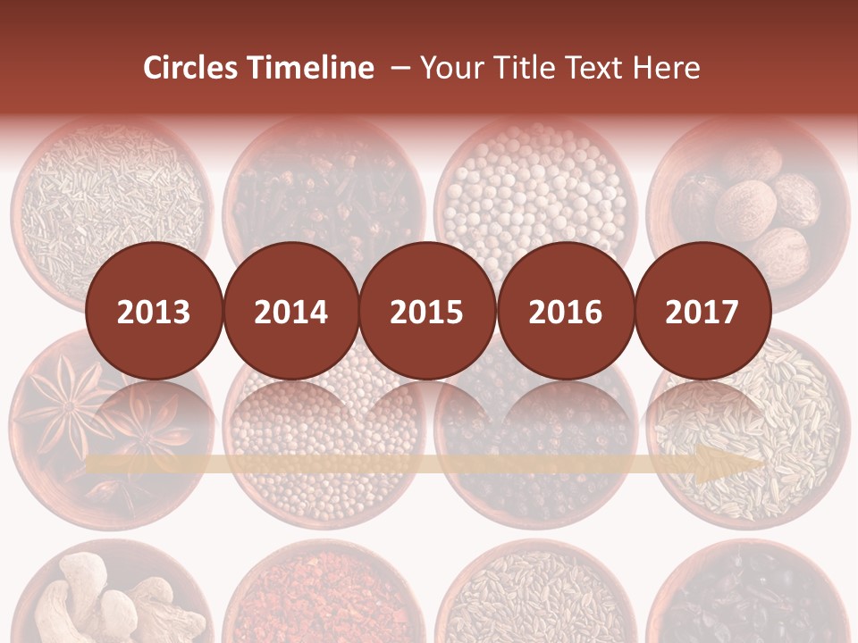 Star White Ingredient PowerPoint Template