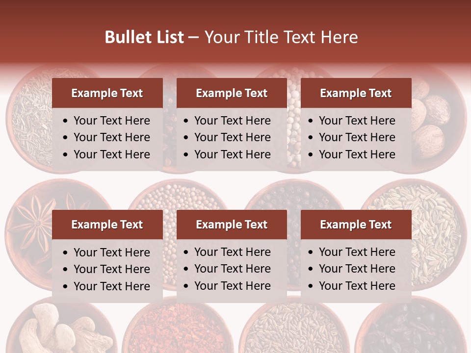 Star White Ingredient PowerPoint Template