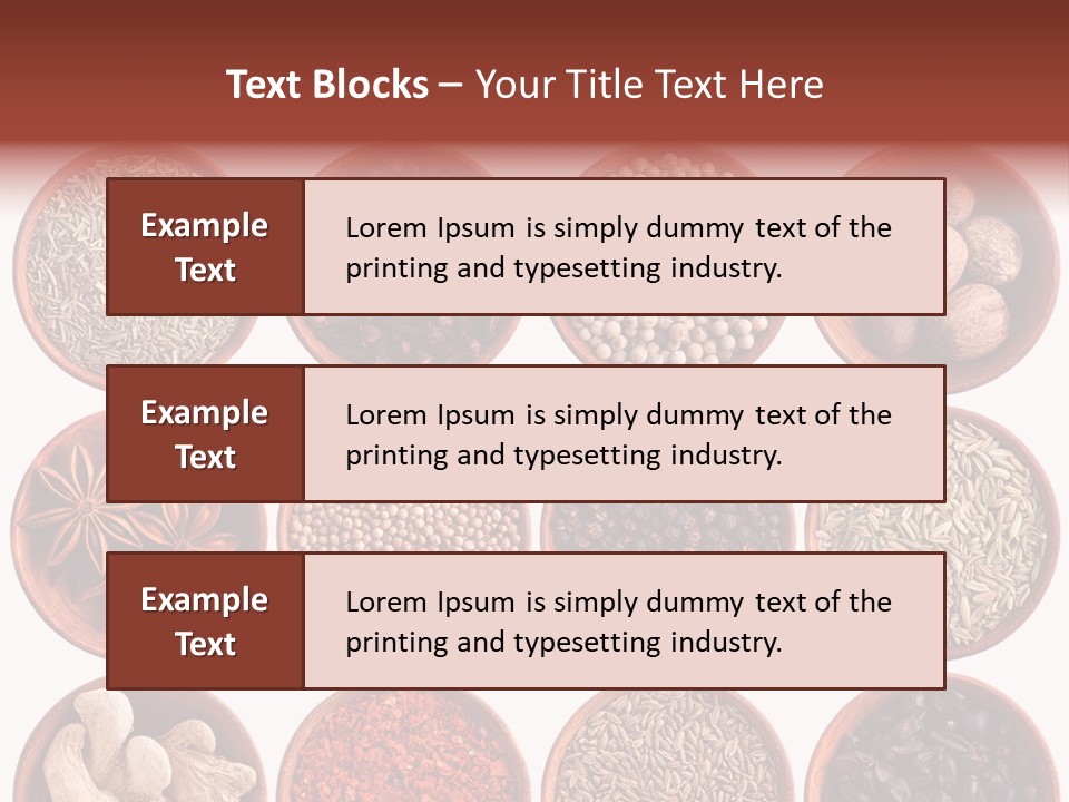 Star White Ingredient PowerPoint Template