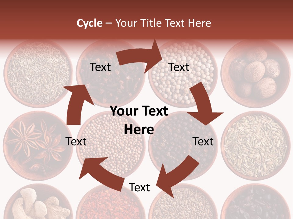 Star White Ingredient PowerPoint Template