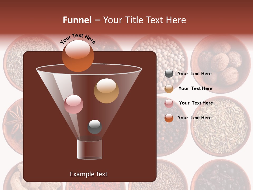 Star White Ingredient PowerPoint Template