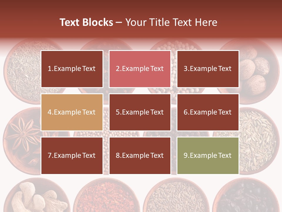 Star White Ingredient PowerPoint Template