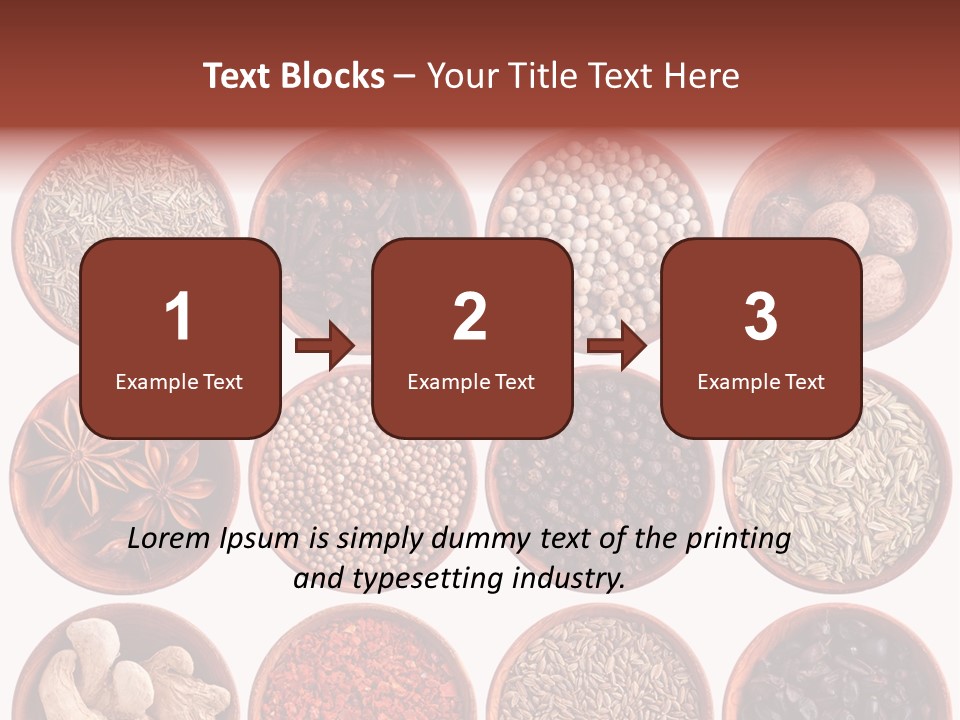 Star White Ingredient PowerPoint Template