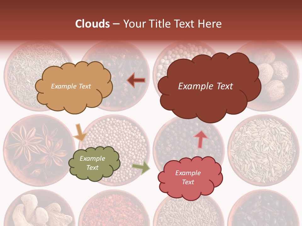 Star White Ingredient PowerPoint Template