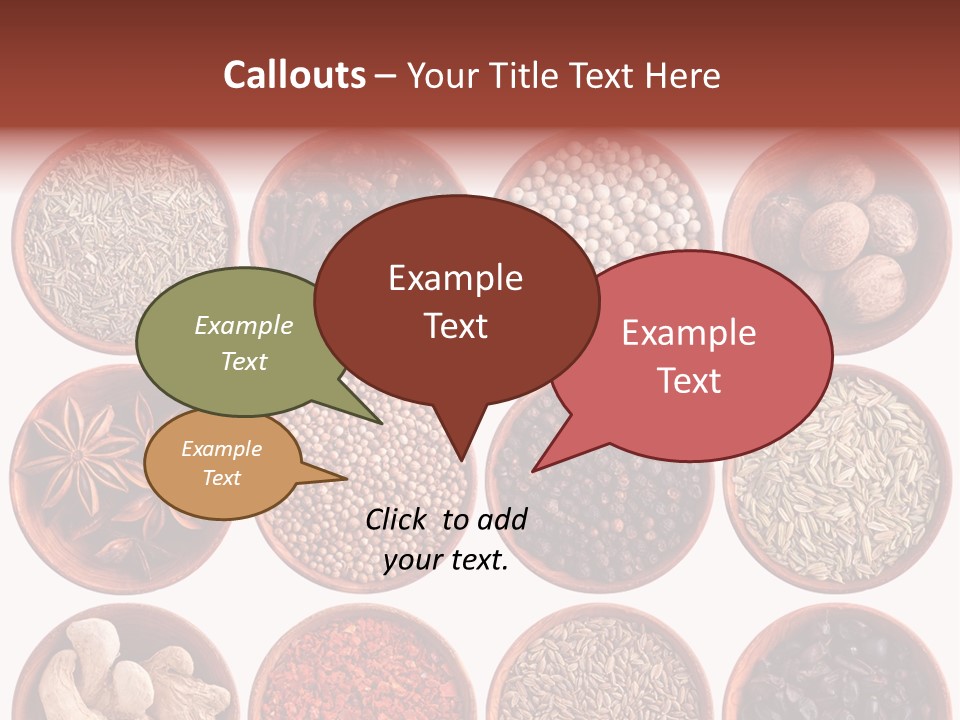Star White Ingredient PowerPoint Template