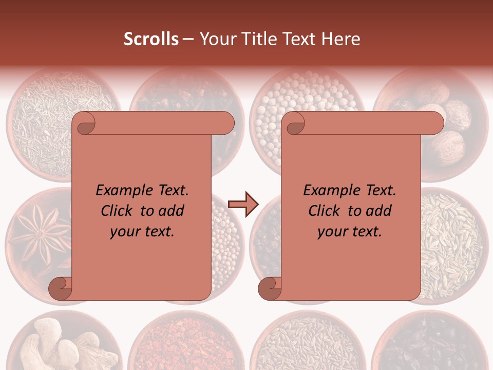 Star White Ingredient PowerPoint Template