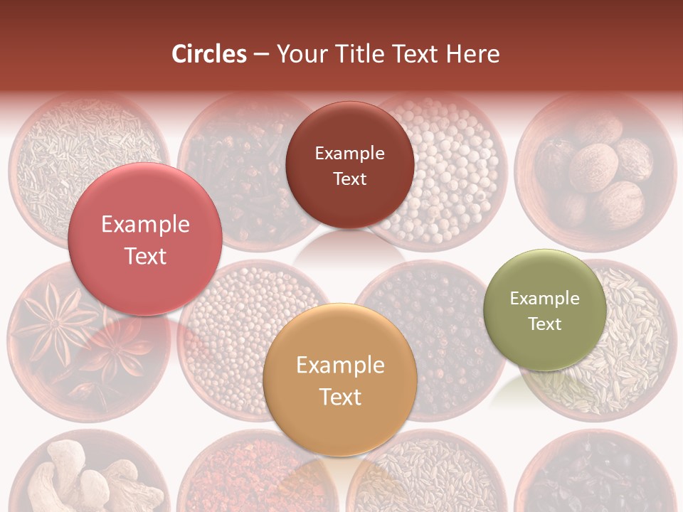 Star White Ingredient PowerPoint Template