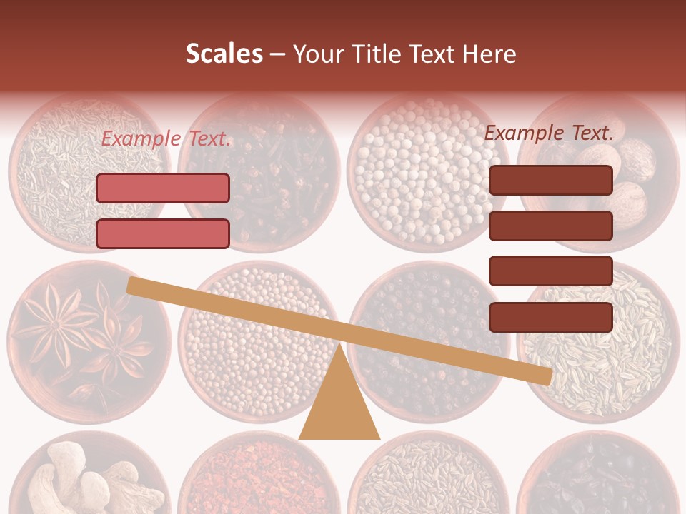 Star White Ingredient PowerPoint Template