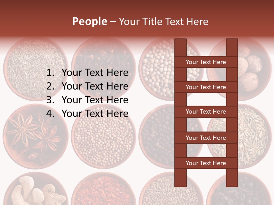 Star White Ingredient PowerPoint Template