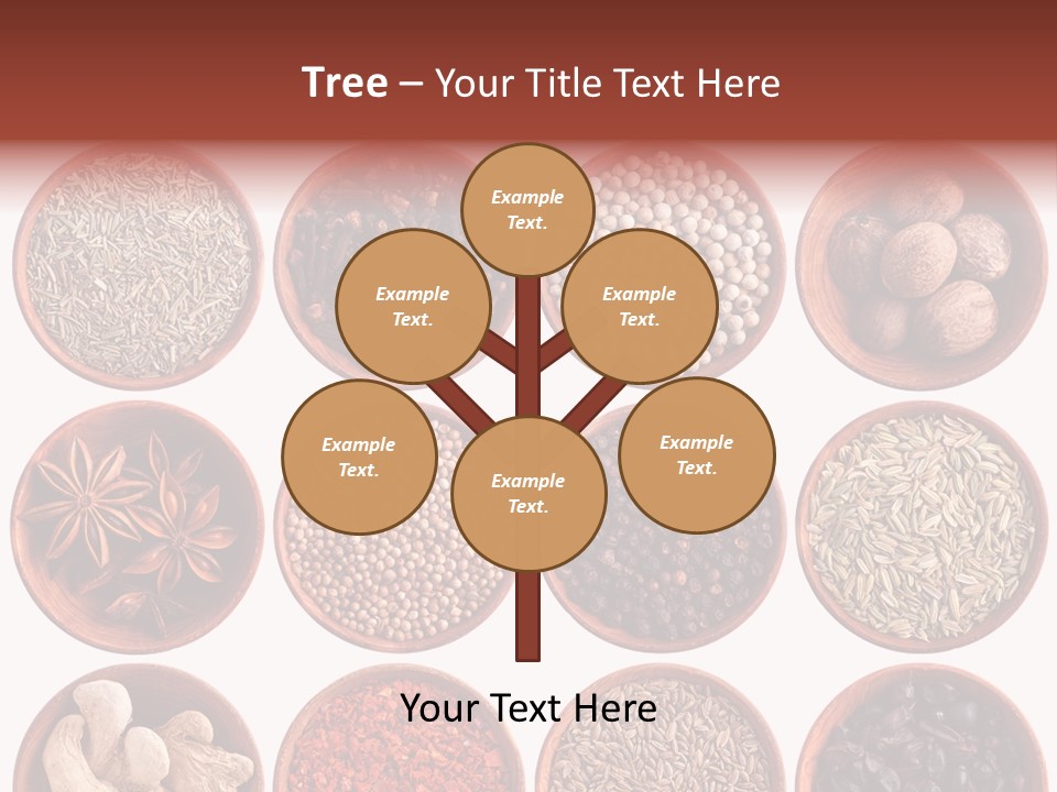 Star White Ingredient PowerPoint Template