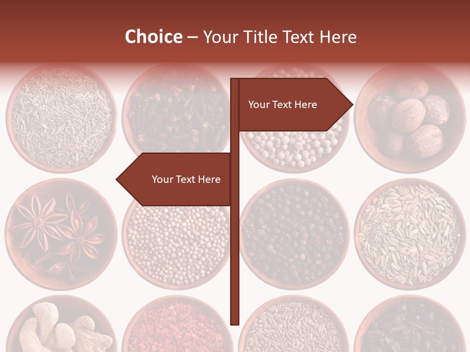 Star White Ingredient PowerPoint Template