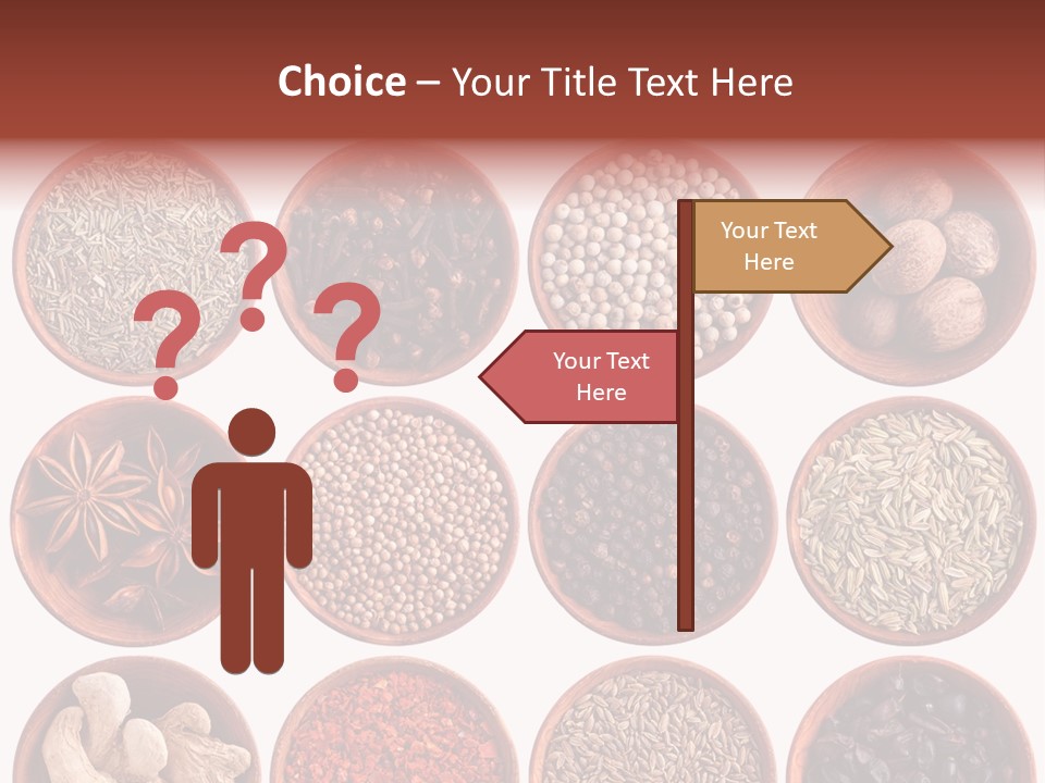 Star White Ingredient PowerPoint Template