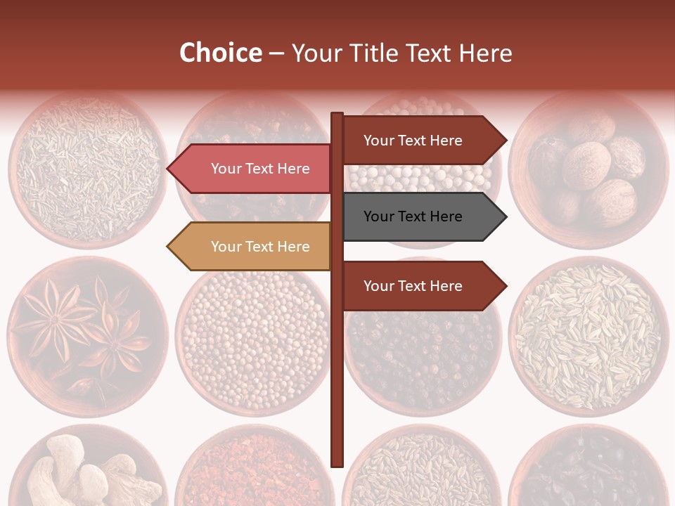 Star White Ingredient PowerPoint Template