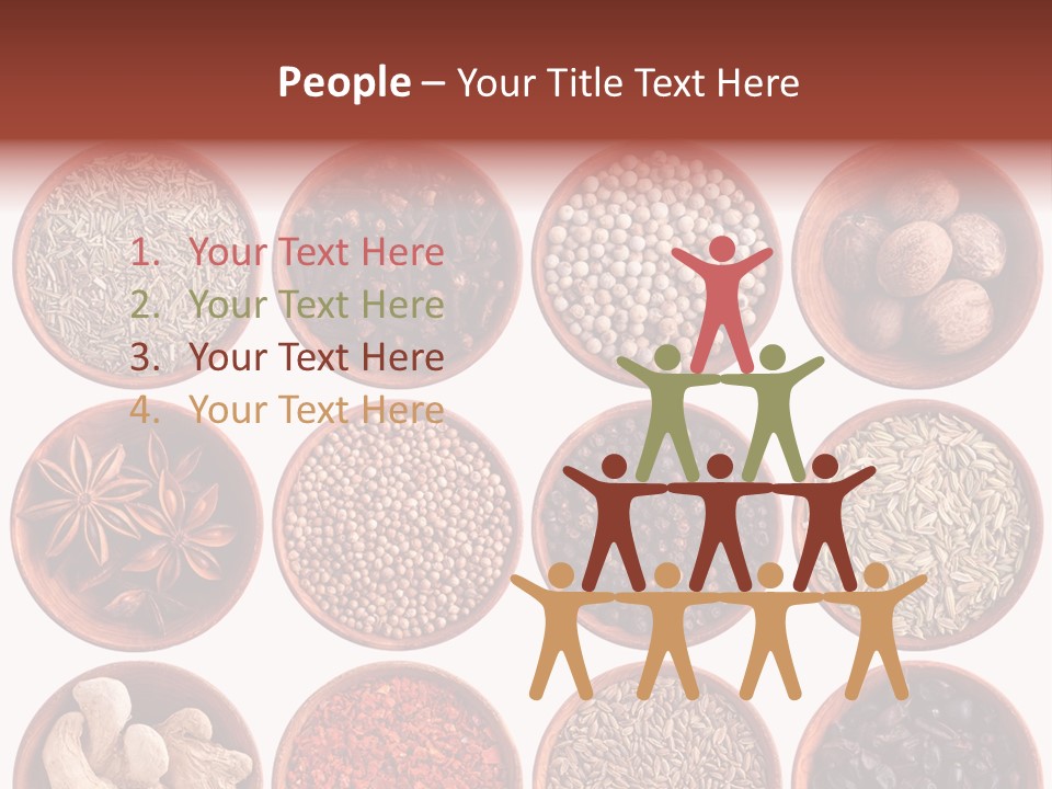 Star White Ingredient PowerPoint Template