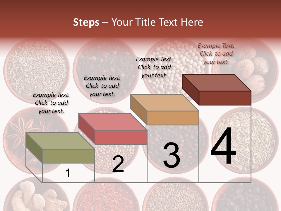 Star White Ingredient PowerPoint Template