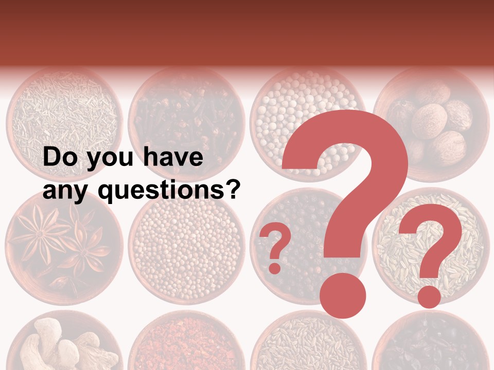 Star White Ingredient PowerPoint Template