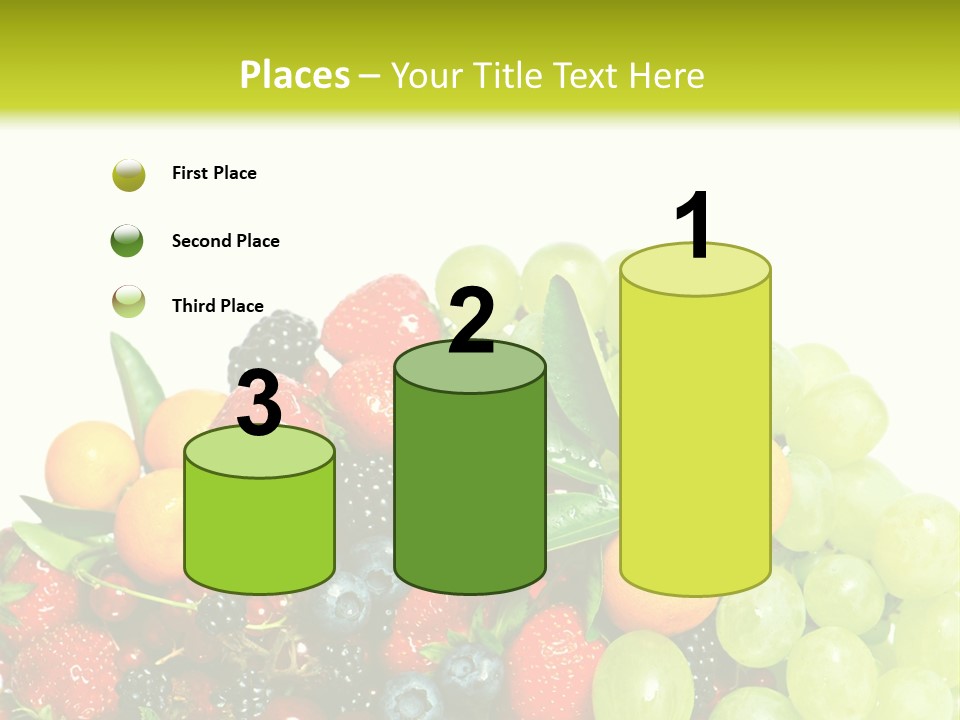 Red Closeup Delicious PowerPoint Template