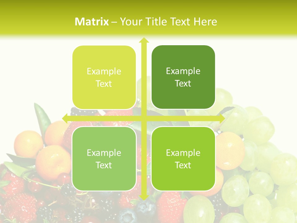 Red Closeup Delicious PowerPoint Template