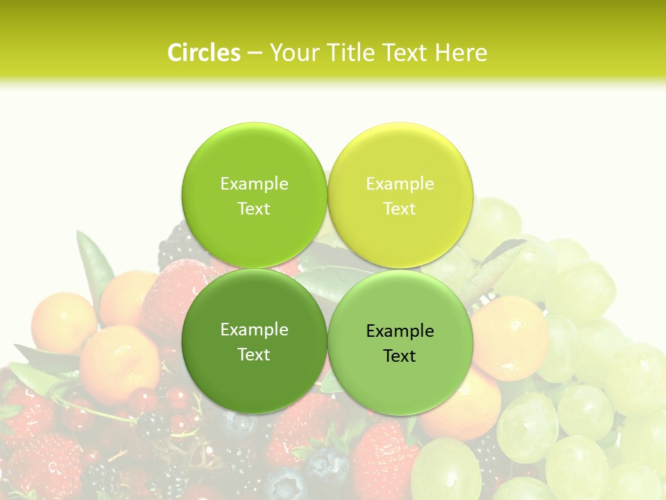 Red Closeup Delicious PowerPoint Template