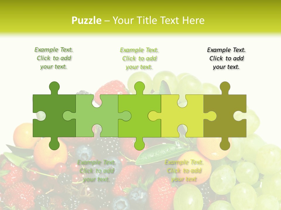 Red Closeup Delicious PowerPoint Template