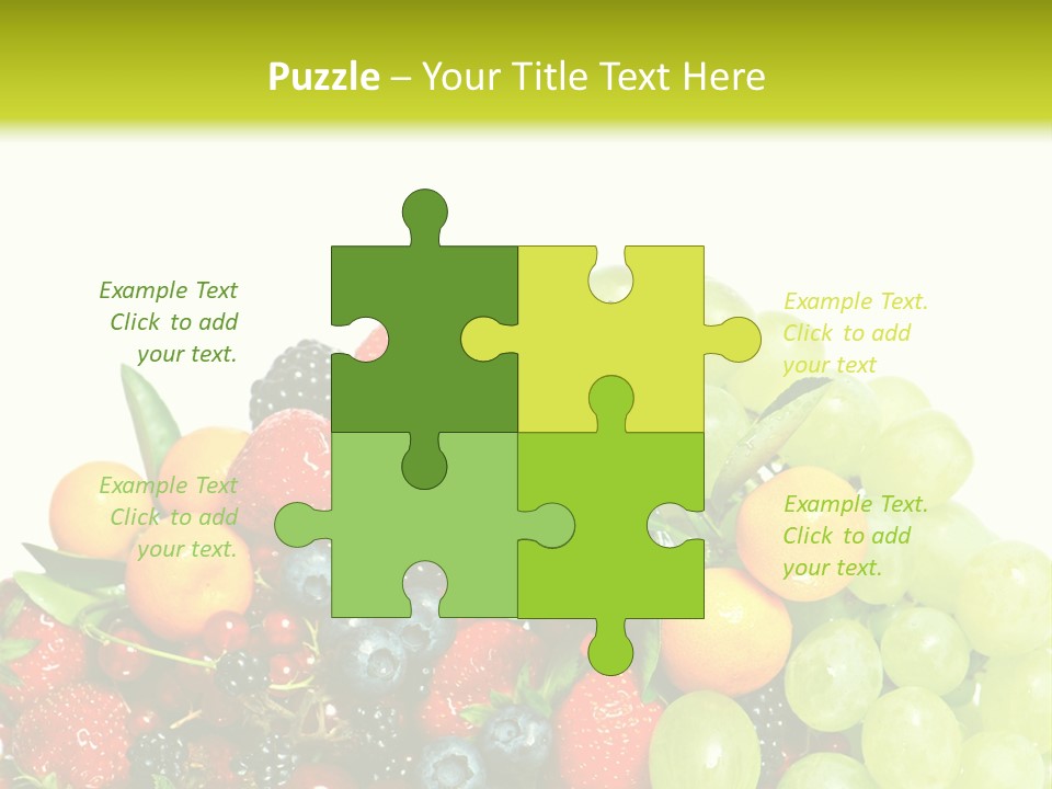 Red Closeup Delicious PowerPoint Template