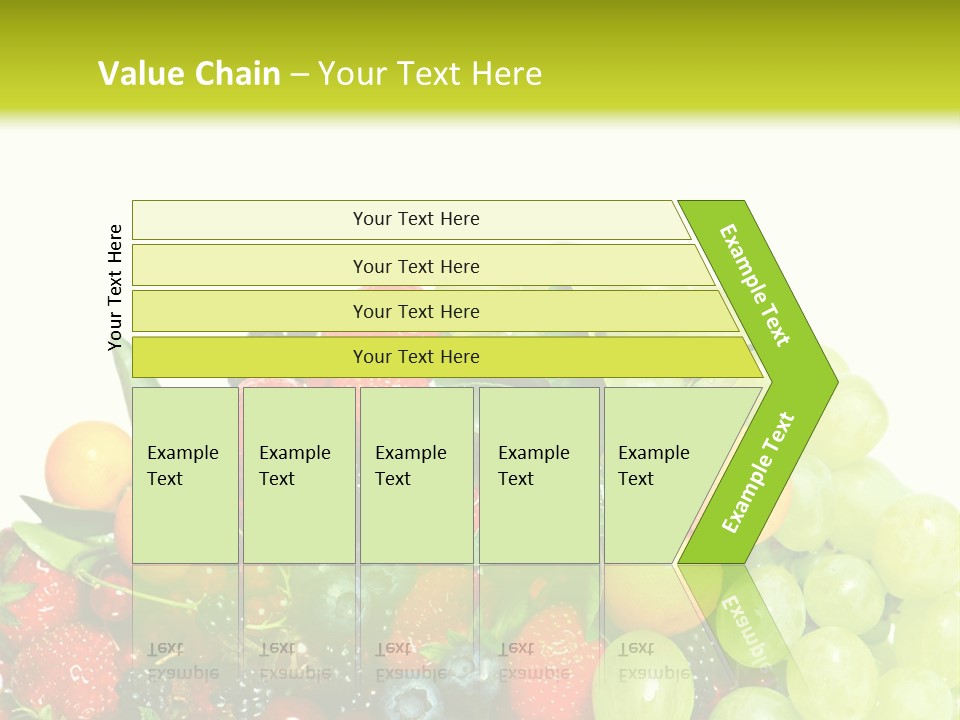 Red Closeup Delicious PowerPoint Template