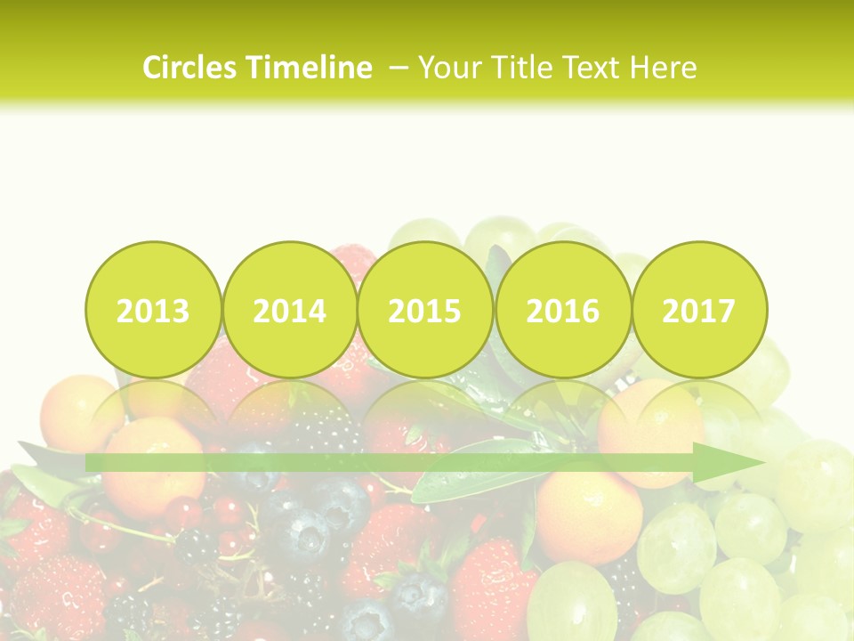 Red Closeup Delicious PowerPoint Template