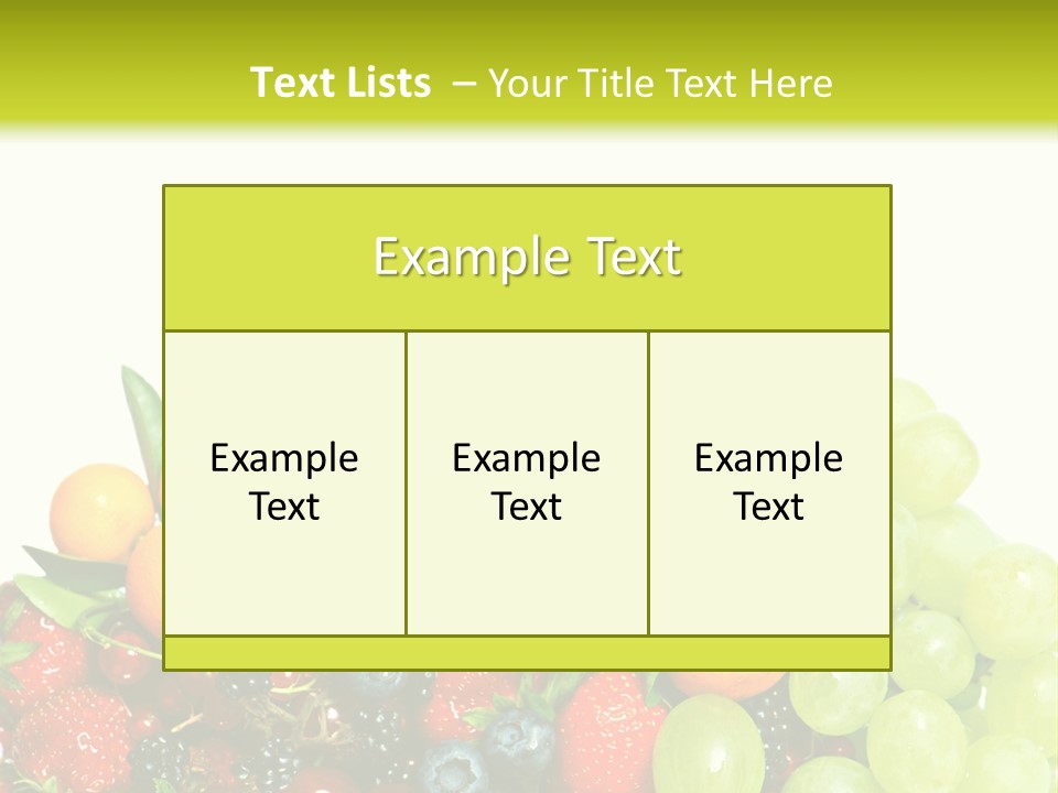 Red Closeup Delicious PowerPoint Template