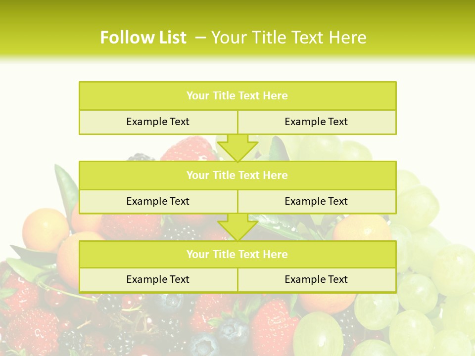 Red Closeup Delicious PowerPoint Template