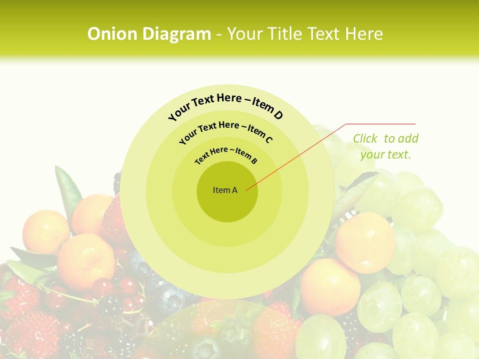 Red Closeup Delicious PowerPoint Template