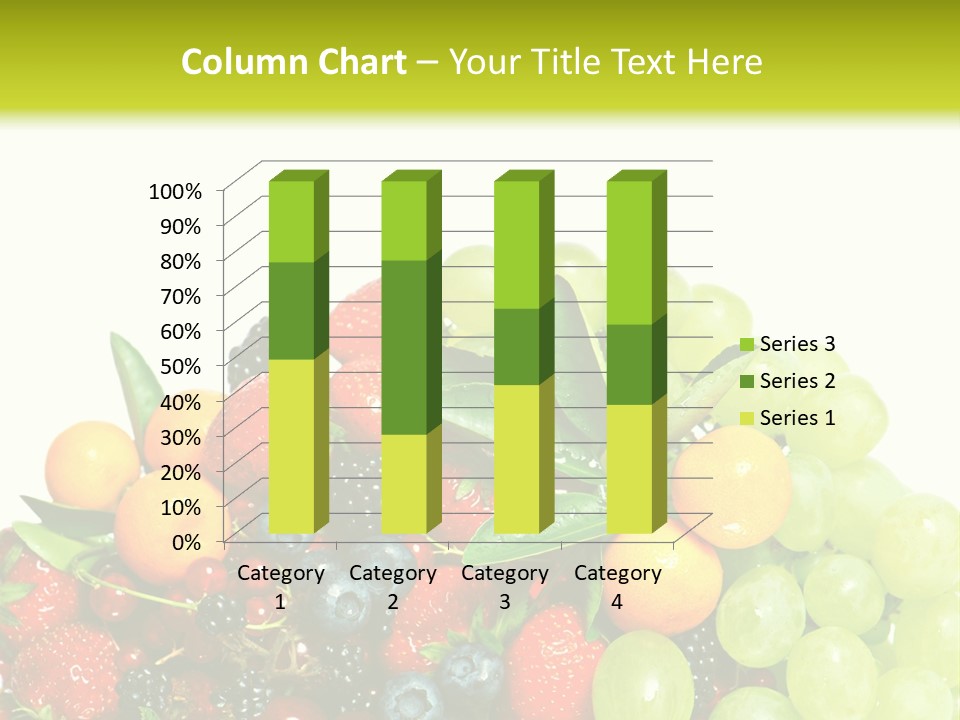 Red Closeup Delicious PowerPoint Template